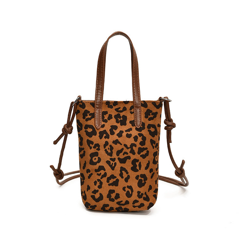 Chic Leopard Suede Crossbody - Evolvgaia®
