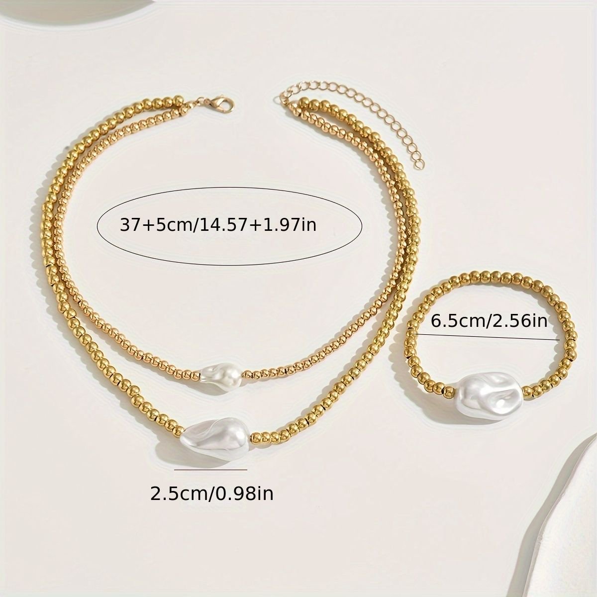 Gold Electroplated Layered Jewelry Set - Evolvgaia®