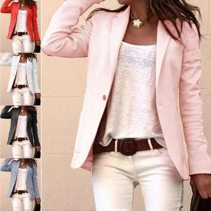 Candy-Hued Long Sleeve Blazer - Evolvgaia®