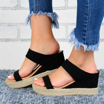Wedge Heel Slippers - Evolvgaia®