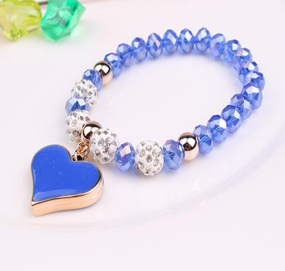 Elastic Crystal Heart Bracelet & Bangle - Evolvgaia®