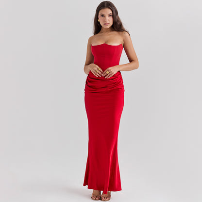 Elegant Slim Tube Dress - Evolvgaia®