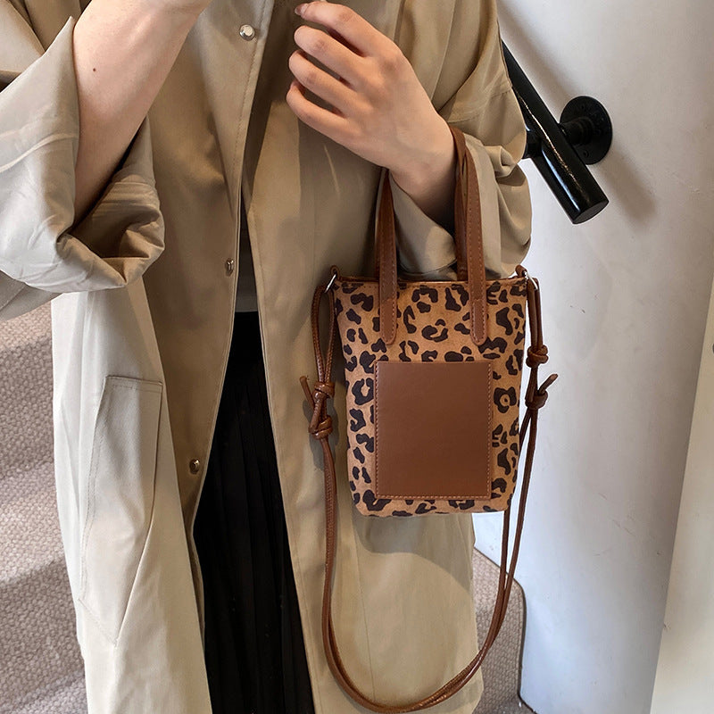 Chic Leopard Suede Crossbody - Evolvgaia®