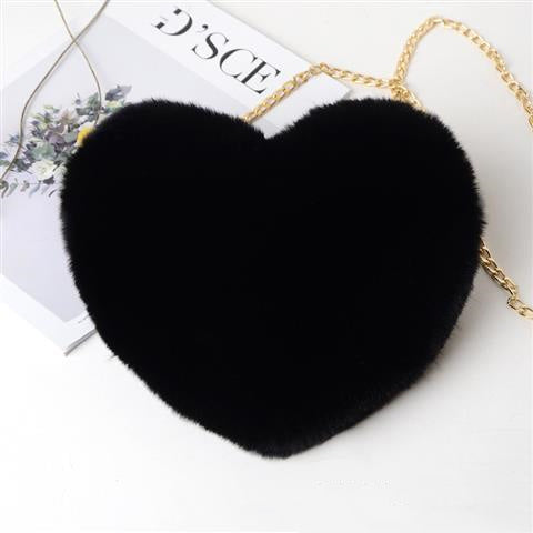 Love Bags For Women Plush Chain Shoulder Bags - Evolvgaia®