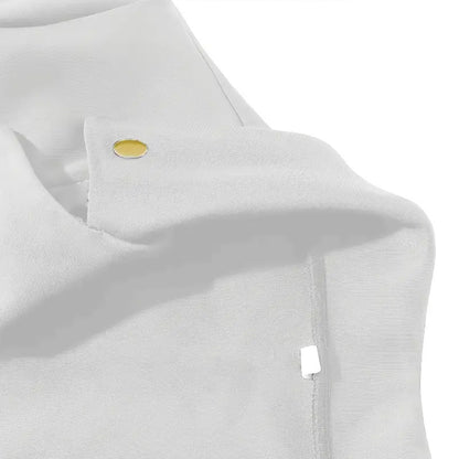 Chic Cropped Notch Lapel Blazer - Evolvgaia®