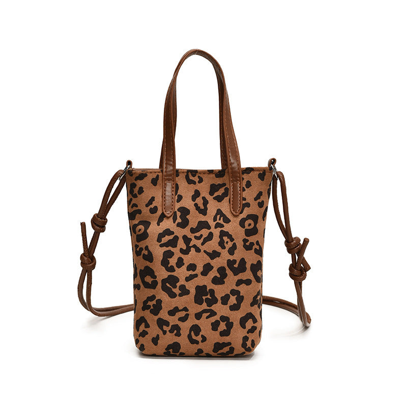 Chic Leopard Suede Crossbody - Evolvgaia®