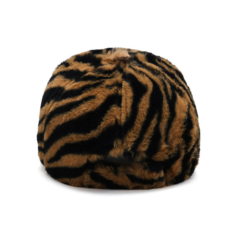 Heritage Leopard Fleece Baseball Cap - Evolvgaia®