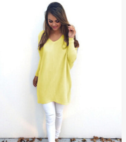 V-Neck Luxe Knit Sweater - Evolvgaia®