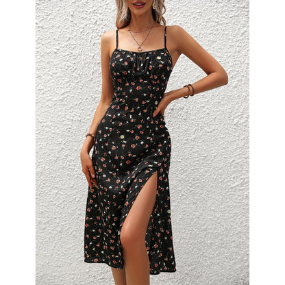 Chic Polka Dot Suspender Dress - Evolvgaia®