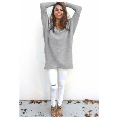 V-Neck Luxe Knit Sweater - Evolvgaia®