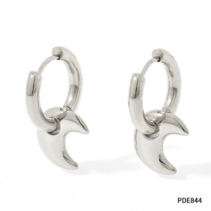 Lustrous Geometric Stainless Steel Earrings - Evolvgaia®