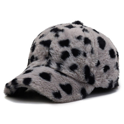 Heritage Leopard Fleece Baseball Cap - Evolvgaia®