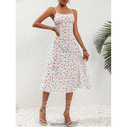 Chic Polka Dot Suspender Dress - Evolvgaia®