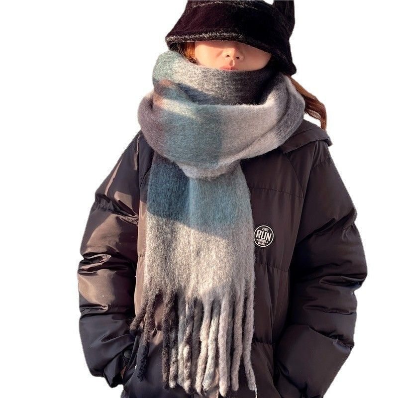 Women's Luxury Plaid Shawl - Evolvgaia®