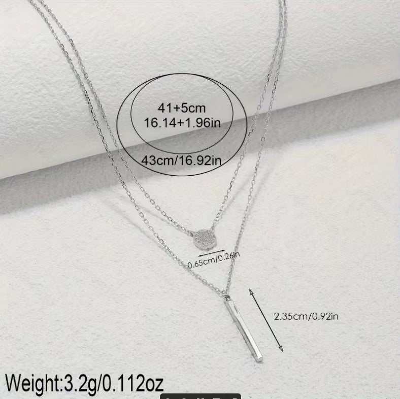 Éclat d’Argent Sterling Silver Necklace - Evolvgaia®