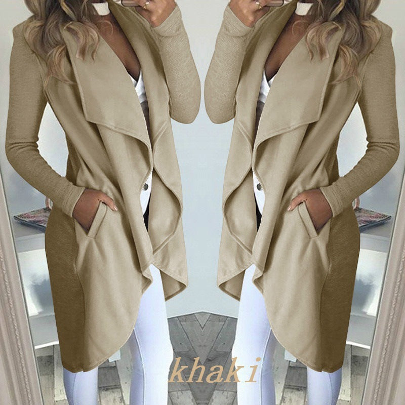 Elegant Plus Slim Trench Coat - Evolvgaia®
