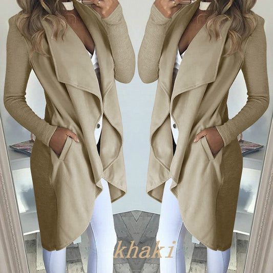 Elegant Plus Slim Trench Coat - Evolvgaia®