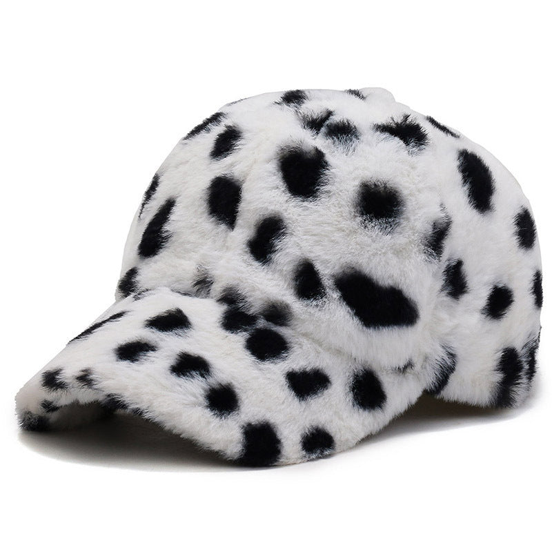 Heritage Leopard Fleece Baseball Cap - Evolvgaia®